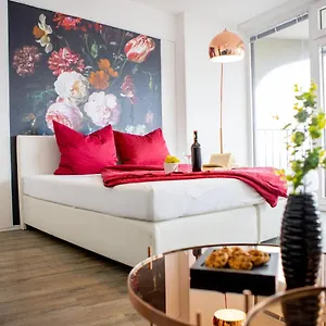 Modernes Mit Tollem Blick über Stadt Apartment
